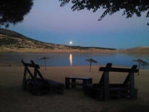 Anochecer en la Playa de los Llanos